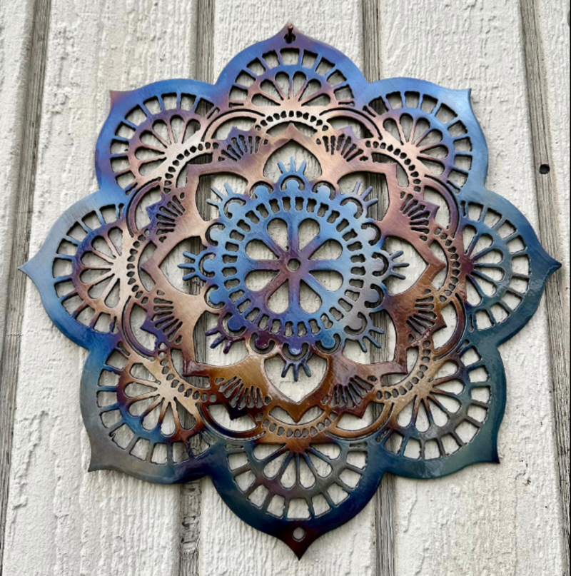 Mandala Metal Wall Art