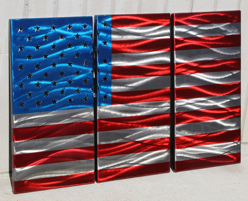 3 Panel American Flag