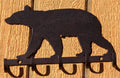 Bear Key Holder Metal Wall Art
