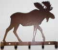 Moose Key Holder Metal Wall Art