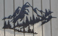 Mountains and Trees Metal Wall Art