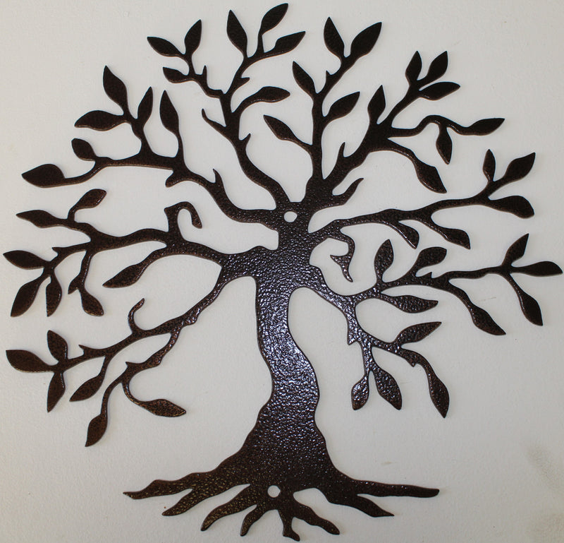 Tree of Life 2 Metal Wall Art- Copper Vein